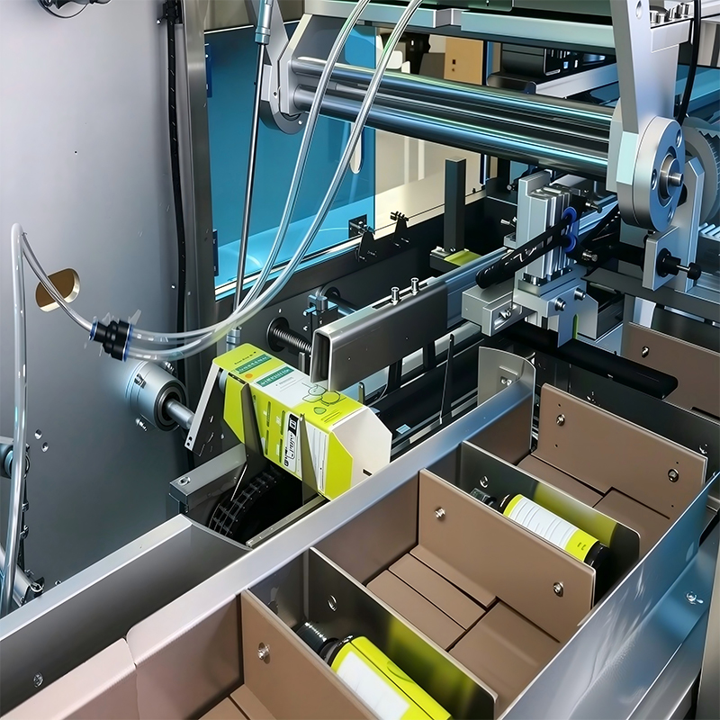 Automatic Packaging Line for Cosmetic Essential Oil Bottles